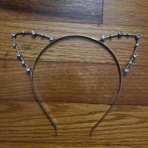 🐱Rhinestone Cat Ears Headband